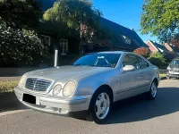 Gebraucht Mercedes CLK200 136 PS (100 kW) 1998 Silber Coupé