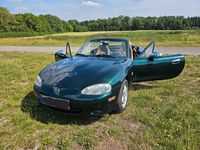 Gebraucht Mazda MX5 110 PS (80 kW) 2001 Grün Cabrio