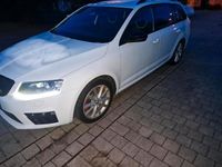 Gebraucht Skoda Octavia vRS 184 PS (135 kW) 2015 Weiß Kleinwagen