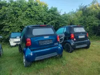 Gebraucht Smart ForTwo Cabrio 62 PS (45 kW) 2003 Blau Cabrio