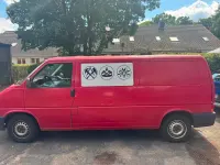 Gebraucht VW T4 102 PS (75 kW) 2002 Rot Van