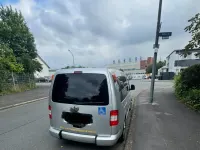 Gebraucht VW Caddy Maxi 105 PS (77 kW) 2009 Silber Van / Kleinbus
