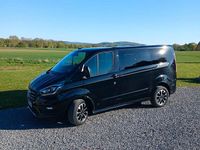 Second-hand Ford Transit Custom Sport 185 CP (136 kW) 2022 Negru Monovolum