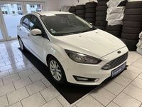 Gebraucht Ford Focus Titanium 125 PS (91 kW) 2017 Frostweiß Kleinwagen