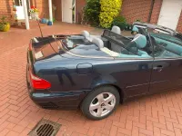 Gebraucht Mercedes CLK200 163 PS (119 kW) 2000 Blau Cabrio