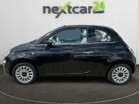 Gebraucht Fiat 500 Lounge 69 PS (50 kW) 2013 Schwarz metallic Cabrio