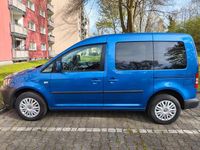 Usata VW Caddy 102 CV (75 kW) 2013 Blu Monovolume