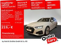 Gebraucht Audi A4 S-Line 163 PS (119 kW) 2022 Gletscherweiß metallic Kombi