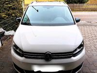 Gebraucht VW Touran Match 140 PS (102 kW) 2012 Weiß Van / Kleinbus