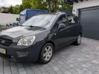Gebraucht Kia Carens 144 PS (105 kW) 2007 Grau Van / Kleinbus