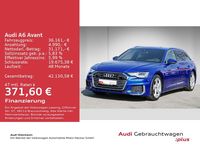 Gebraucht Audi A6 S-Line 299 PS (219 kW) 2022 Ultrablau metallic Kombi