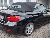 Gebraucht BMW 218 Advantage 136 PS (100 kW) 2016 Schwarz Cabrio