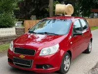 Gebraucht Chevrolet Aveo 84 PS (61 kW) 2009 Rot Kleinwagen