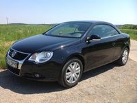 Gebraucht VW Eos 122 PS (89 kW) 2008 Schwarz Cabrio