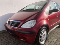 Gebraucht Mercedes A160 82 PS (60 kW) 2002 Weinrot Kleinwagen