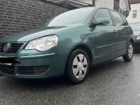 Gebraucht VW Polo 80 PS (58 kW) 2005 Grün Kleinwagen