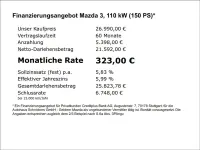 Gebraucht Mazda 3 Exclusive-Line 150 PS (110 kW) 2024 Schwarz Limousine