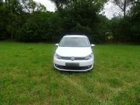 Gebraucht VW Touran Comfortline 105 PS (77 kW) 2014 Weiß Van / Kleinbus
