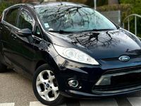 Gebraucht Ford Fiesta 71 PS (52 kW) 2011 Schwarz Kleinwagen