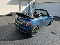 Gebraucht Mini Cooper S Cabriolet 184 PS (135 kW) 2011 Blau Cabrio