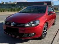 Gebraucht VW Golf Cabriolet 160 PS (117 kW) 2012 Rot Cabrio