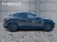 Gebraucht Alfa Romeo Stelvio Quadrifoglio 510 PS (375 kW) 2018 Nero vulcano, metallic (schwarz) SUV