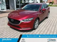 Gebraucht Mazda 6 Exclusive 165 PS (121 kW) 2023 Rot Limousine