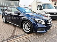 Gebraucht Mercedes GLA250 AMG line 211 PS (155 kW) 2018 Cavansitblau  metalliclack (metallic) SUV