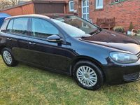 Gebraucht VW Golf VI 86 PS (63 kW) 2011 Schwarz Kleinwagen