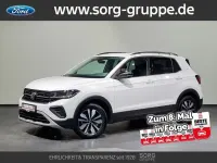 Gebraucht VW T-Cross Goal 95 PS (69 kW) 2025 Weiß, pure white SUV
