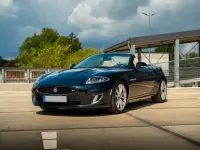 Gebraucht Jaguar XKR 510 PS (375 kW) 2012 Blau Cabrio