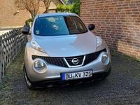 Gebraucht Nissan Juke Tekna 110 PS (80 kW) 2013 Silber SUV