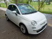 Gebraucht Fiat 500 Lounge 86 PS (63 kW) 2013 Weiß Kleinwagen
