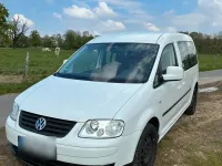 Gebraucht VW Caddy Maxi 102 PS (75 kW) 2010 Weiß Van / Kleinbus