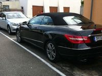 Gebraucht Mercedes E200 Avantgarde 184 PS (135 kW) 2010 Schwarz Cabrio