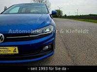 Gebraucht VW Polo Highline 116 PS (85 kW) 2018 Blau Kleinwagen