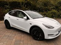 gebraucht Tesla Model Y Long Range Weiß/ Weiß, Boost, AHK, uvm