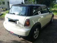 Gebraucht Mini Cooper D 109 PS (80 kW) 2008 Weiß Kleinwagen