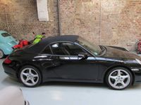 gebraucht Porsche 911 Carrera Cabriolet 997 schwarz - schwarz Klappe Schalter