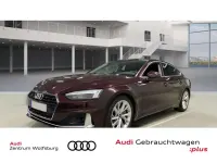 Gebraucht Audi A5 Advanced 265 PS (194 kW) 2023 Shirazrot perleffekt Coupé