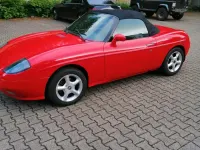 Gebraucht Fiat Barchetta 131 PS (96 kW) 1996 Rot Cabrio