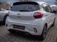 Gebraucht Hyundai i10 N Line 101 PS (74 kW) 2021 Weiss / polar white Kleinwagen