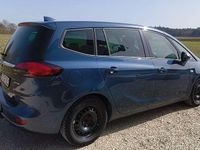 Gebraucht Opel Zafira Edition 140 PS (102 kW) 2017 Blau Van / Kleinbus