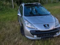 Gebraucht Peugeot 207 95 PS (69 kW) 2009 Silber Kombi
