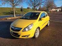 Gebraucht Opel Corsa 80 PS (58 kW) 2008 Gelb Kleinwagen