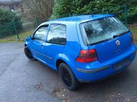 Gebraucht VW Golf IV 75 PS (55 kW) 2002 Blau Kleinwagen