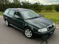 Gebraucht Skoda Octavia 105 PS (77 kW) 2002 Grün Kombi