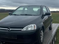 Gebraucht Opel Corsa 58 PS (42 kW) 2002 Schwarz Kleinwagen