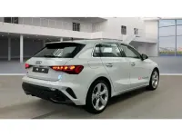 Brugt Audi A3 S-Line 150 HK (110 kW) 2025 Hvid Sedan