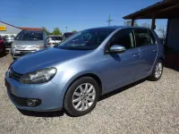 Gebraucht VW Golf VI Comfortline 122 PS (89 kW) 2009 Blau Kleinwagen
